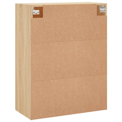 Wall Mounted Cabinets 2 pcs Sonoma Oak 69,5x34x90 cm