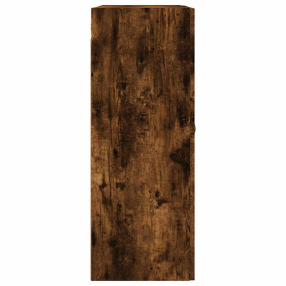 Wall Mounted Cabinets 2 pcs Smoked Oak 69,5x34x90 cm