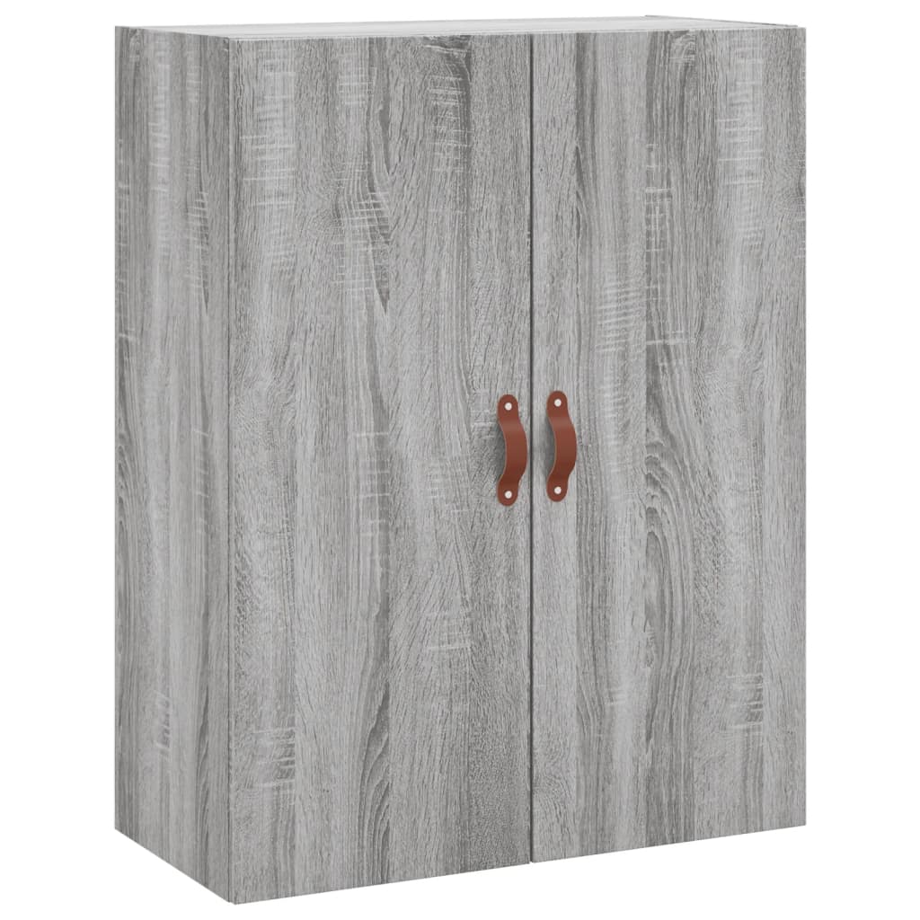 Wall Mounted Cabinets 2 pcs Grey Sonoma 69,5x34x90 cm