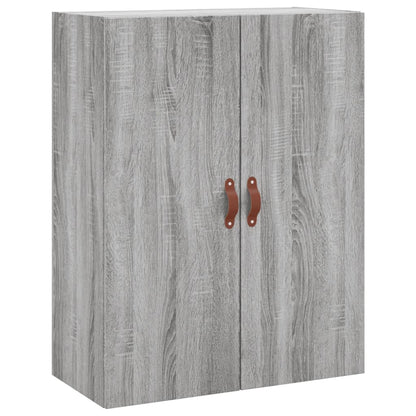 Wall Mounted Cabinets 2 pcs Grey Sonoma 69,5x34x90 cm