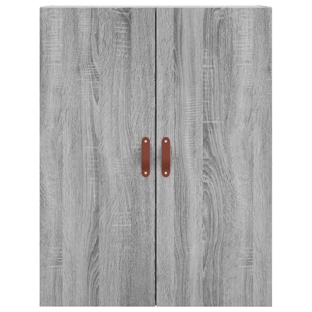 Wall Mounted Cabinets 2 pcs Grey Sonoma 69,5x34x90 cm