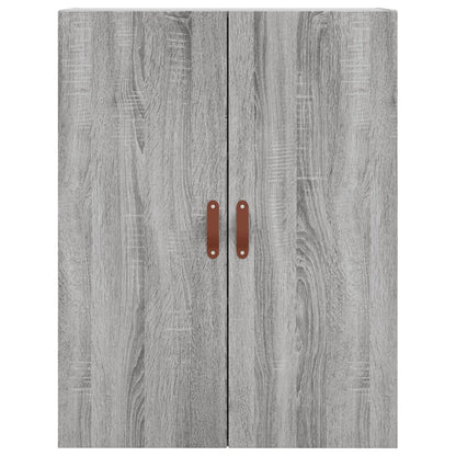 Wall Mounted Cabinets 2 pcs Grey Sonoma 69,5x34x90 cm