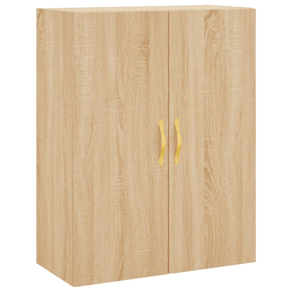 Wall Mounted Cabinets 2 pcs Sonoma Oak 69,5x34x90 cm