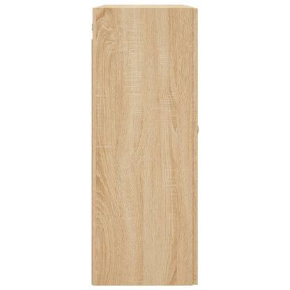 Wall Mounted Cabinets 2 pcs Sonoma Oak 69,5x34x90 cm