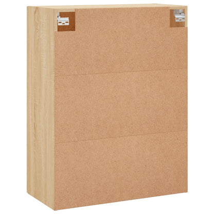 Wall Mounted Cabinets 2 pcs Sonoma Oak 69,5x34x90 cm