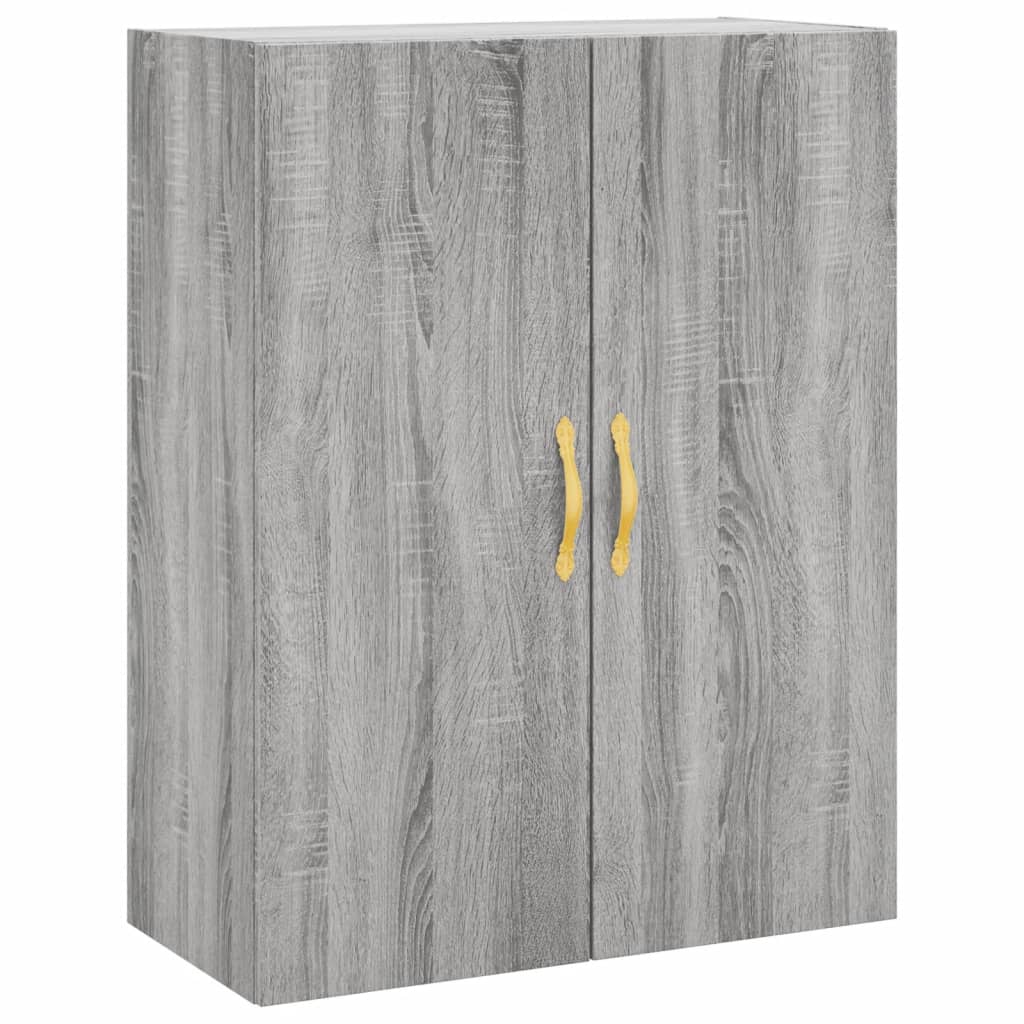 Wall Mounted Cabinets 2 pcs Grey Sonoma 69,5x34x90 cm