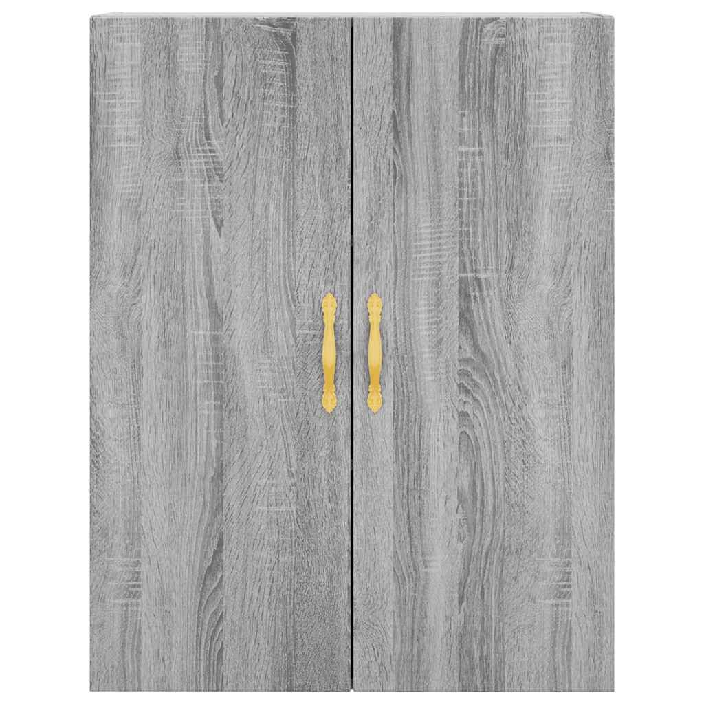 Wall Mounted Cabinets 2 pcs Grey Sonoma 69,5x34x90 cm