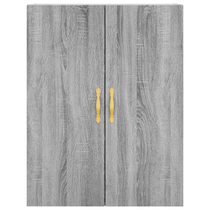Wall Mounted Cabinets 2 pcs Grey Sonoma 69,5x34x90 cm