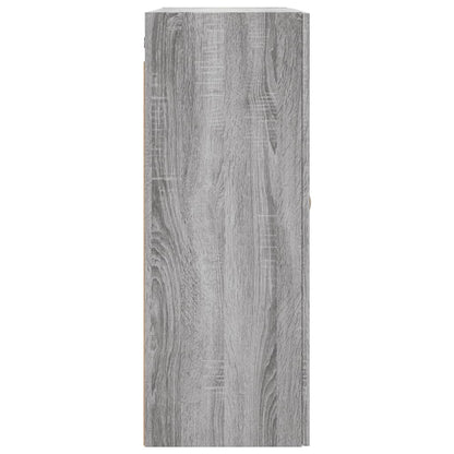 Wall Mounted Cabinets 2 pcs Grey Sonoma 69.5x34x90 cm
