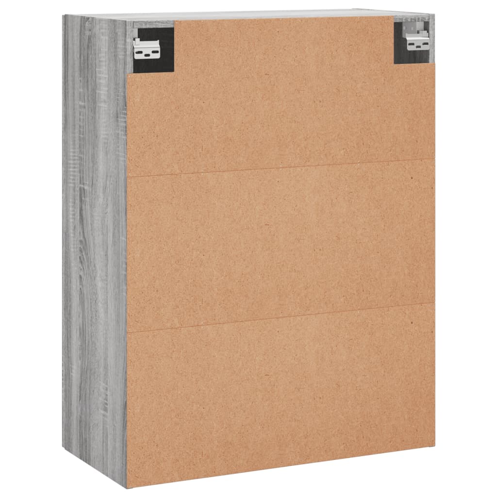 Wall Mounted Cabinets 2 pcs Grey Sonoma 69,5x34x90 cm