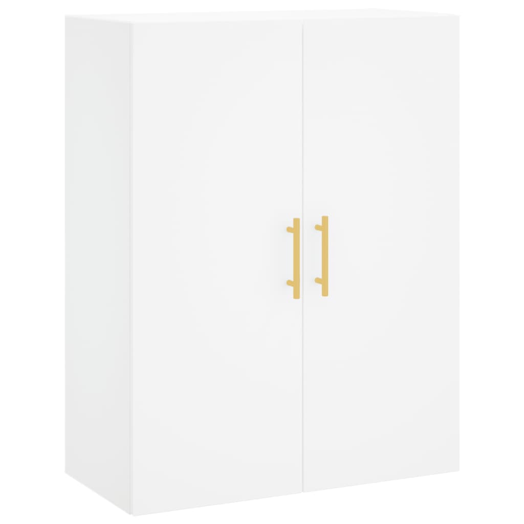 Wall Mounted Cabinets 2 pcs White 69,5x34x90 cm