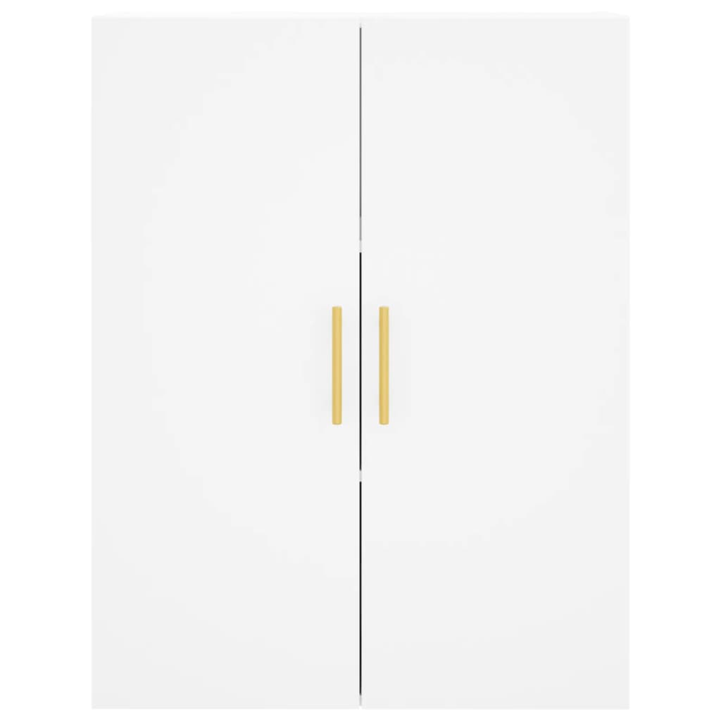 Wall Mounted Cabinets 2 pcs White 69,5x34x90 cm