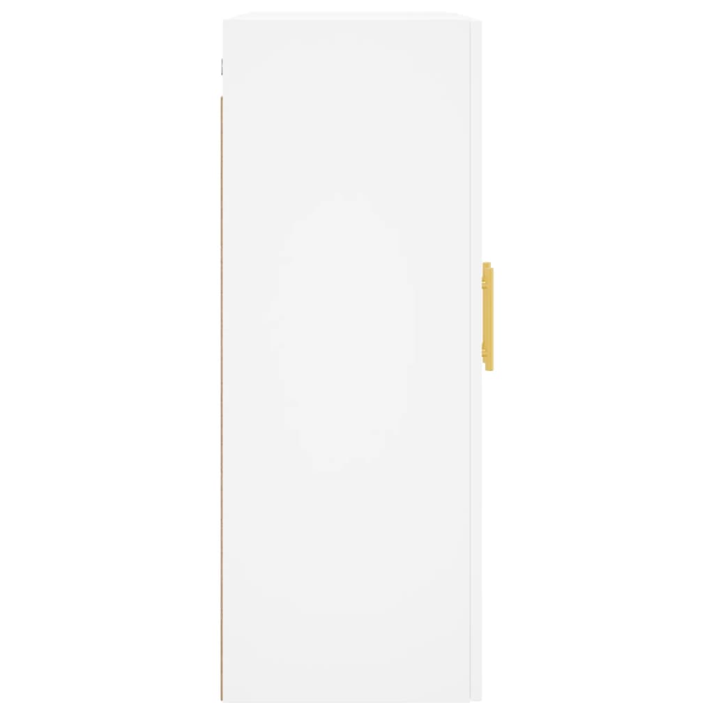 Wall Mounted Cabinets 2 pcs White 69,5x34x90 cm