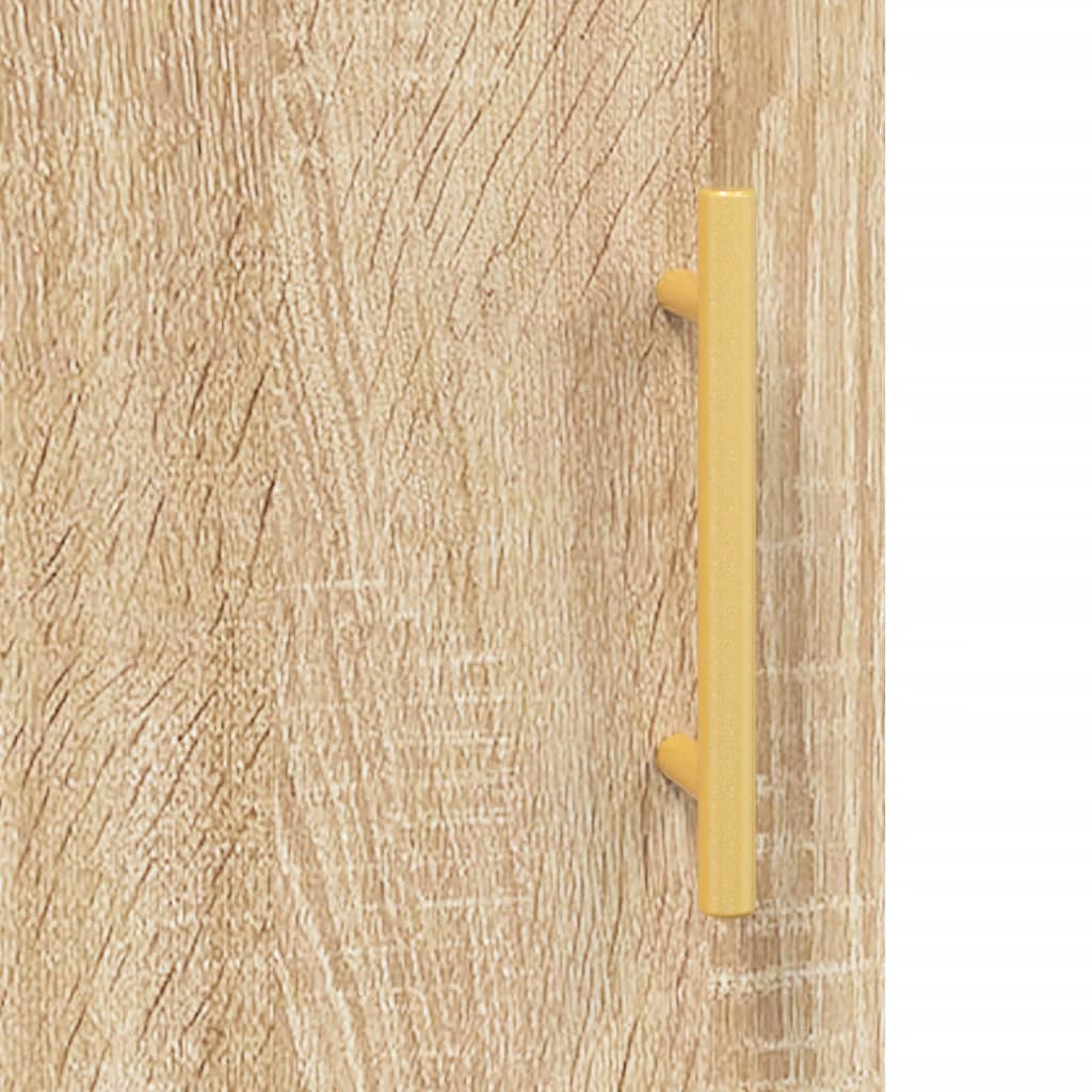 Wall Mounted Cabinets 2 pcs Sonoma Oak 69,5x34x90 cm