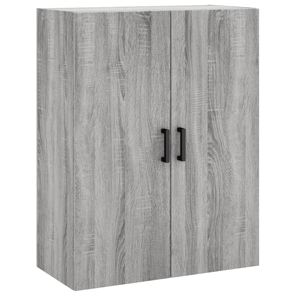 Wall Mounted Cabinets 2 pcs Grey Sonoma 69,5x34x90 cm