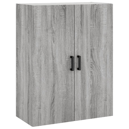 Wall Mounted Cabinets 2 pcs Grey Sonoma 69,5x34x90 cm