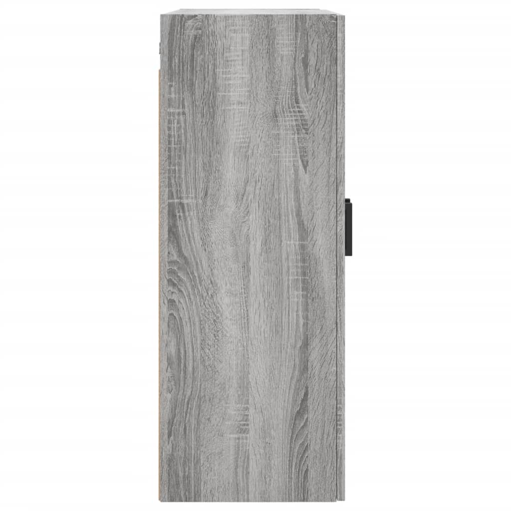Wall Mounted Cabinets 2 pcs Grey Sonoma 69,5x34x90 cm