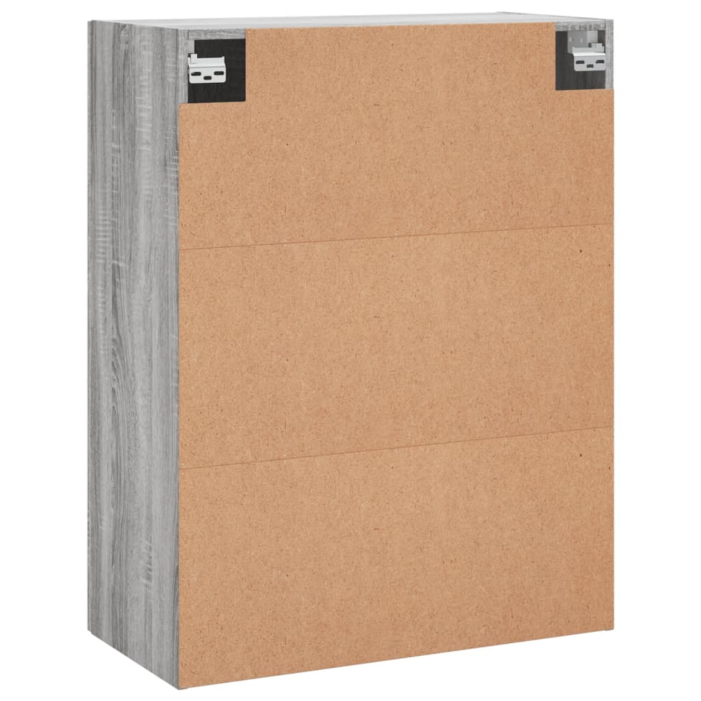 Wall Mounted Cabinets 2 pcs Grey Sonoma 69,5x34x90 cm