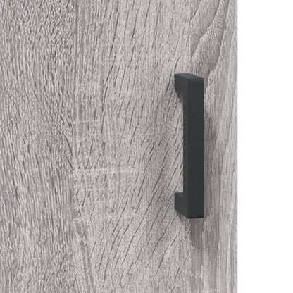 Wall Mounted Cabinets 2 pcs Grey Sonoma 69,5x34x90 cm