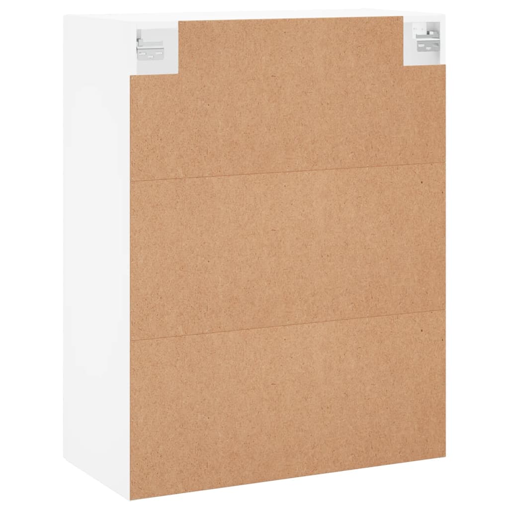 Wall Mounted Cabinets 2 pcs White 69,5x34x90 cm