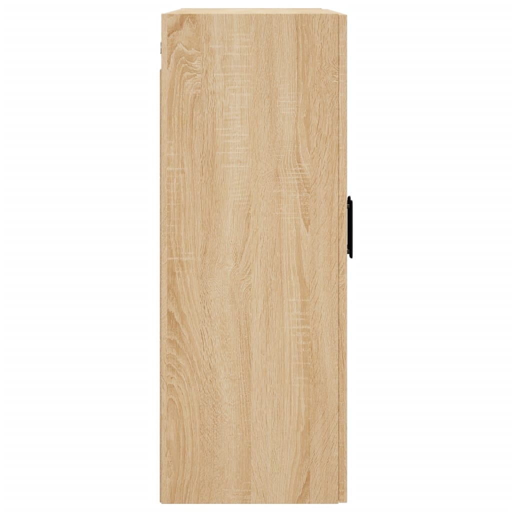 Wall Mounted Cabinets 2 pcs Sonoma Oak 69.5x34x90 cm