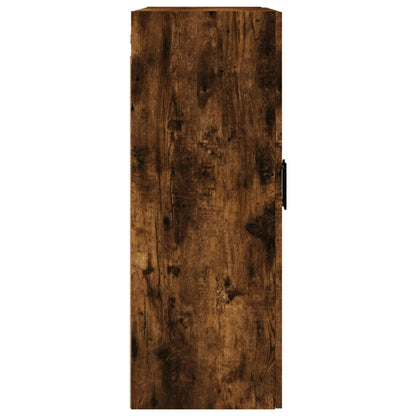 Wall Mounted Cabinets 2 pcs Smoked Oak 69,5x34x90 cm