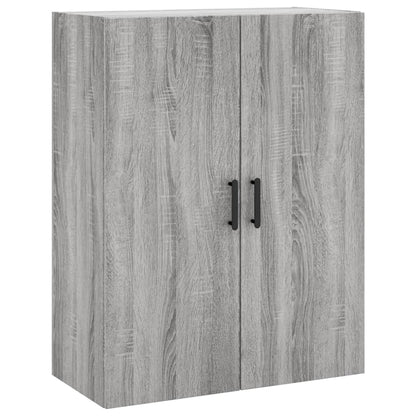 Wall Mounted Cabinets 2 pcs Grey Sonoma 69,5x34x90 cm