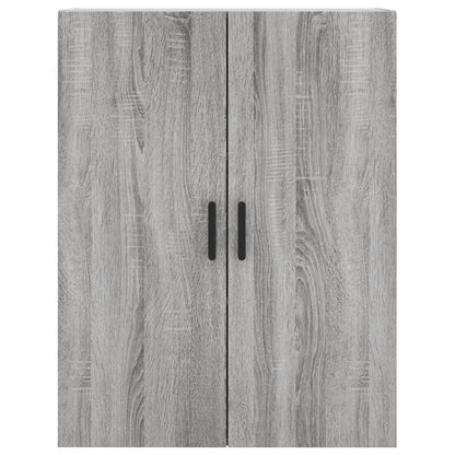 Wall Mounted Cabinets 2 pcs Grey Sonoma 69,5x34x90 cm