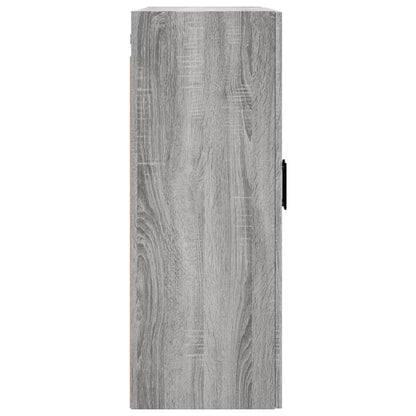 Wall Mounted Cabinets 2 pcs Grey Sonoma 69,5x34x90 cm