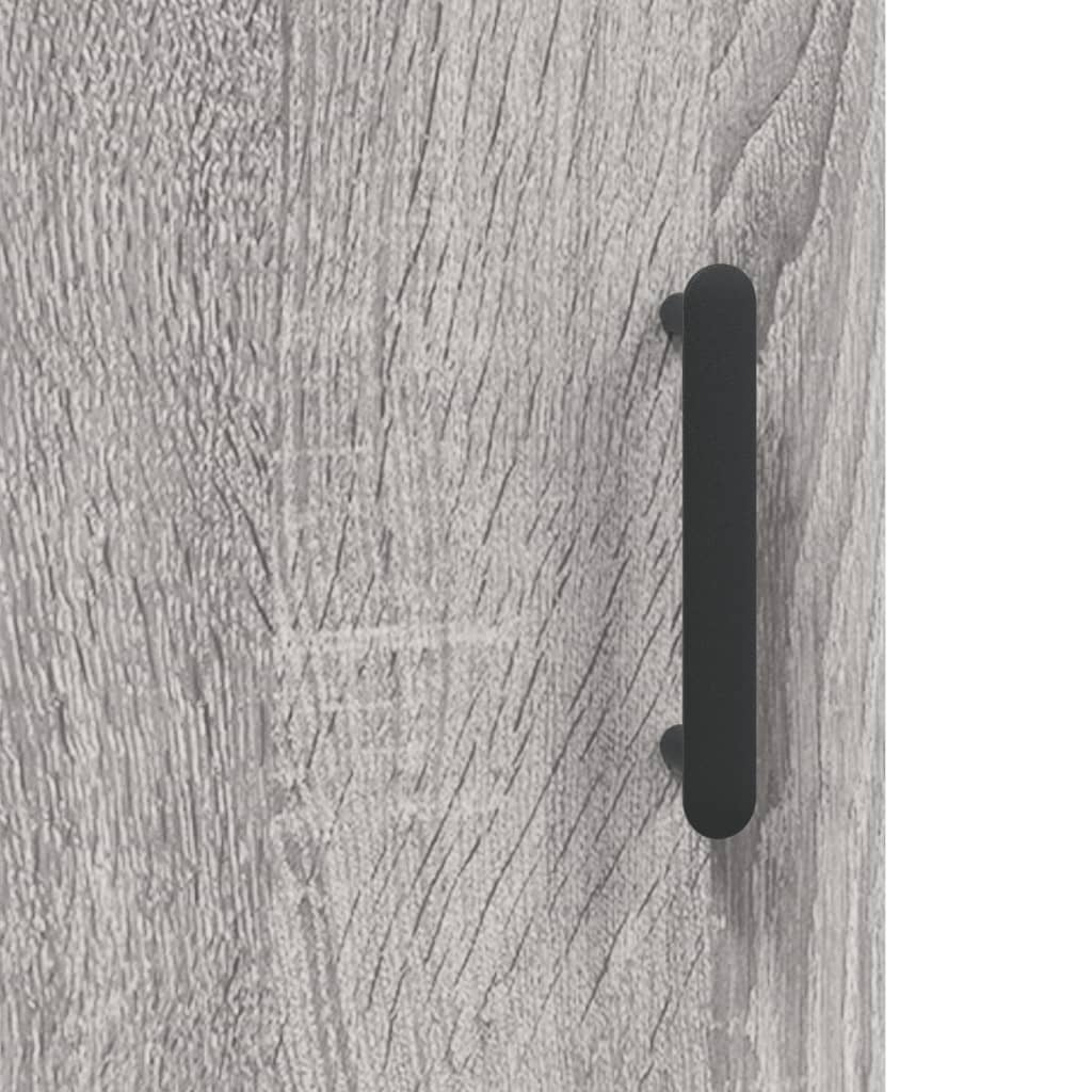 Wall Mounted Cabinets 2 pcs Grey Sonoma 69,5x34x90 cm