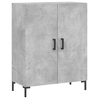 Highboard Concrete Grey 69,5x34x180 cm Engineered Wood