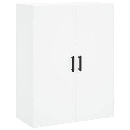 Highboard White 69,5x34x180 cm Engineered Wood