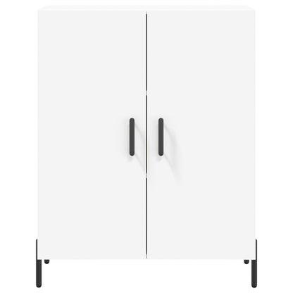 Highboard White 69.5x34x180 cm Engineered Wood