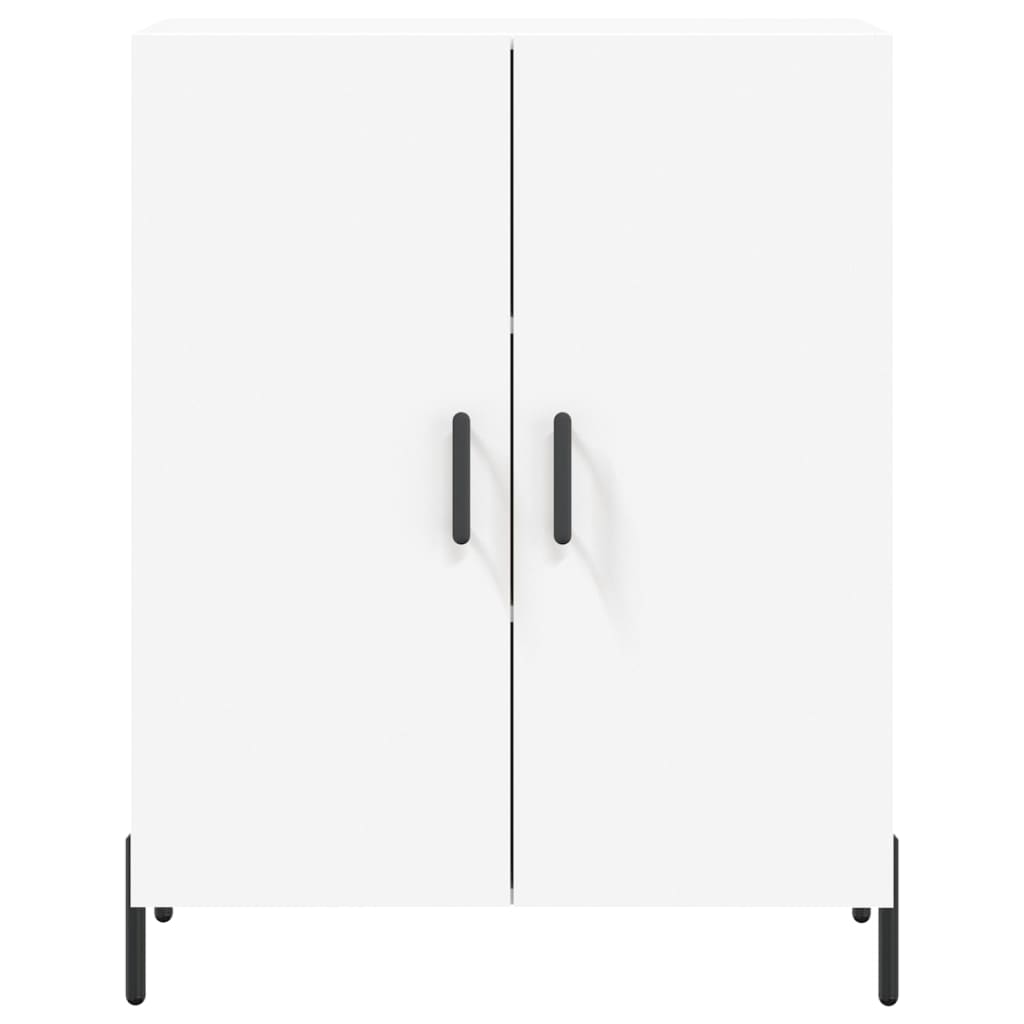 Highboard White 69,5x34x180 cm Engineered Wood