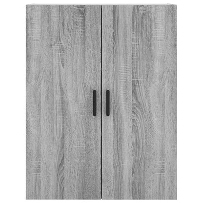 Highboard Grey Sonoma 69,5x34x180 cm Engineered Wood