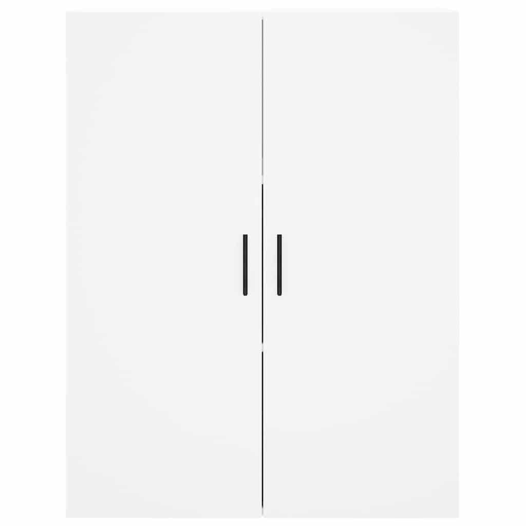 Highboard White 69,5x34x180 cm Engineered Wood