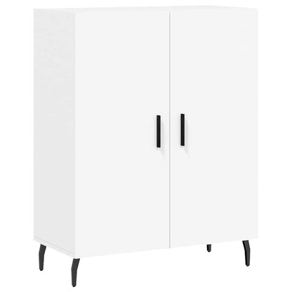 Highboard White 69,5x34x180 cm Engineered Wood