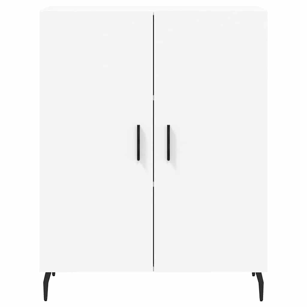Highboard White 69,5x34x180 cm Engineered Wood