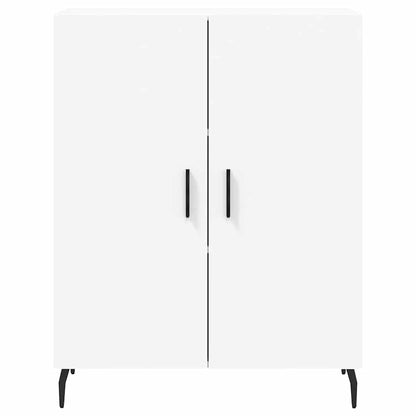 Highboard White 69,5x34x180 cm Engineered Wood