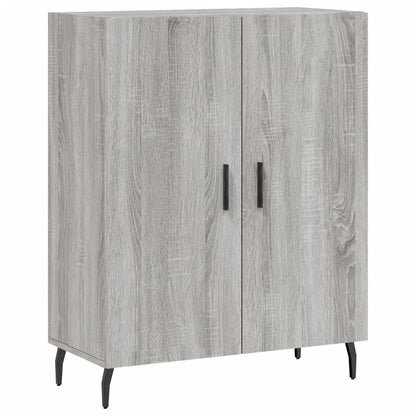 Highboard Grey Sonoma 69,5x34x180 cm Engineered Wood