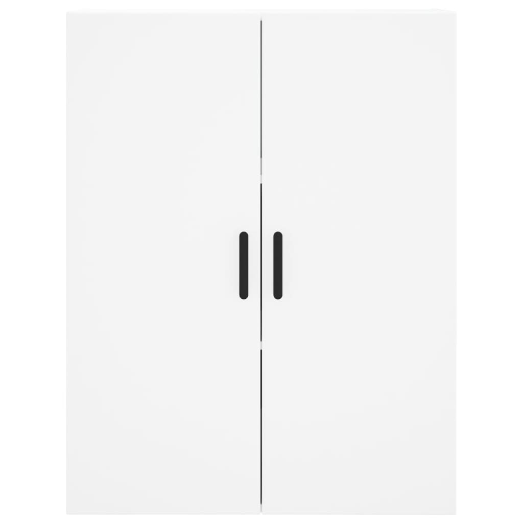 Highboard White 69,5x34x180 cm Engineered Wood