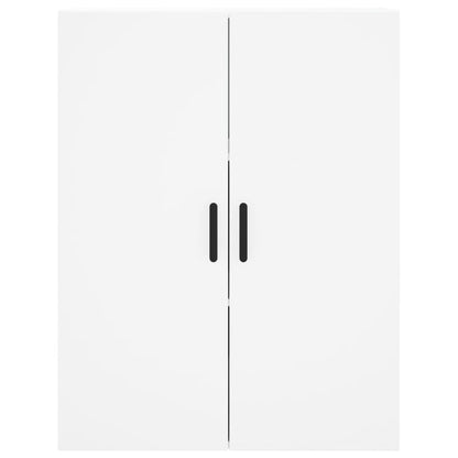 Highboard White 69,5x34x180 cm Engineered Wood