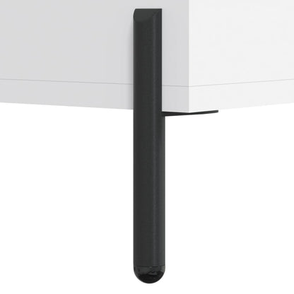 Highboard White 69,5x34x180 cm Engineered Wood