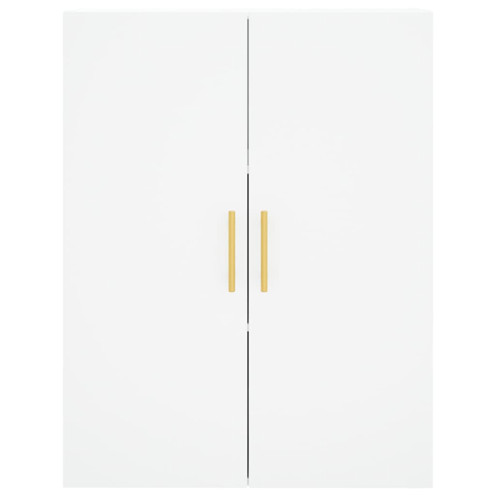 Highboard White 69,5x34x180 cm Engineered Wood