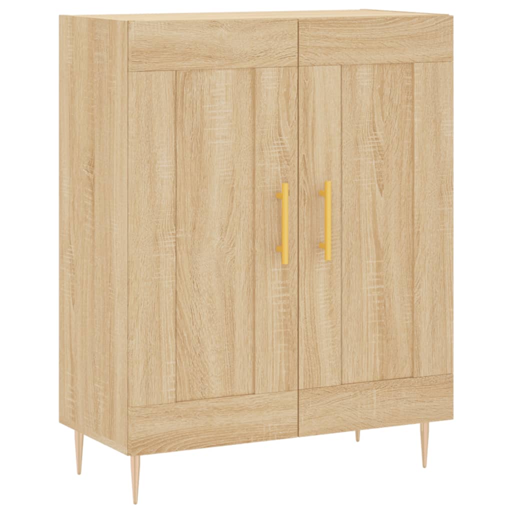 Highboard Sonoma Oak 69,5x34x180 cm Engineered Wood