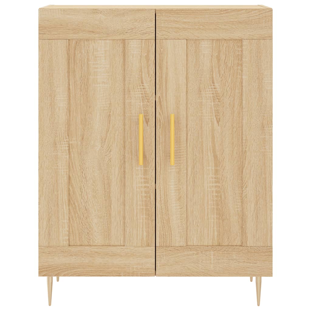 Highboard Sonoma Oak 69,5x34x180 cm Engineered Wood