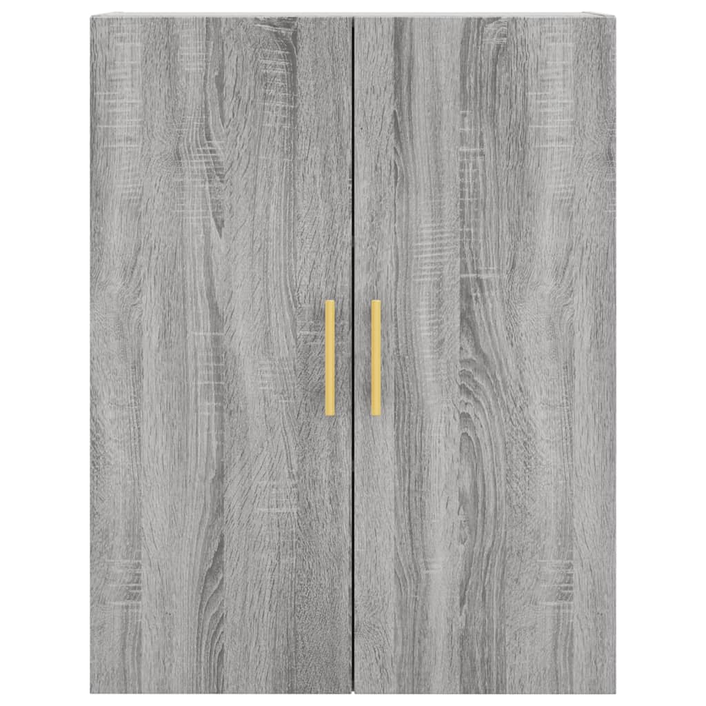 Highboard Grey Sonoma 69,5x34x180 cm Engineered Wood