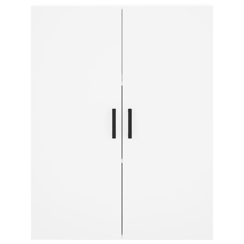 Highboard White 69,5x34x180 cm Engineered Wood