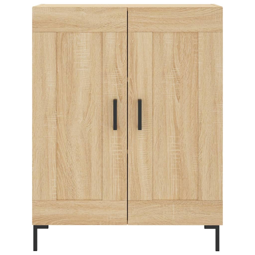 Highboard Sonoma Oak 69.5x34x180 cm Engineered Wood