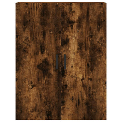 Highboard Smoked Oak 69,5x34x180 cm Engineered Wood